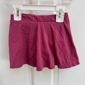 The Children's Place 2T Girls Burgundy like Skater Soft Skirt